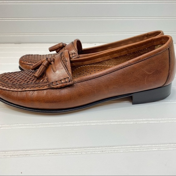 I N C International Concepts Men’s Brown Genius Leather  Loafers Sz 11.5D - Picture 5 of 9